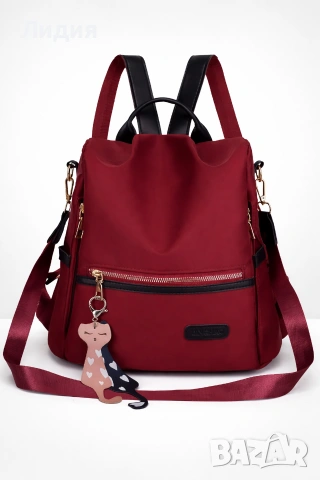 Anti-theft раница за пътуване – скрит цип отзад (идеална за метро и екскурзии)