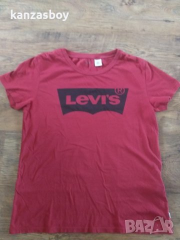 Levi's The Perfect Logo T-Shirt - страхотна дамска тениска НОВА БЕЗ ЕТИКЕТИ, снимка 4 - Тениски - 42015019