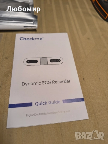 CheckMe ER1-LW 24-часов преносим ЕКГ монитор за домашна употреба, AI ЕКГ анализ, холтер ЕКГ с OLED , снимка 5 - Уреди за диагностика - 50315708