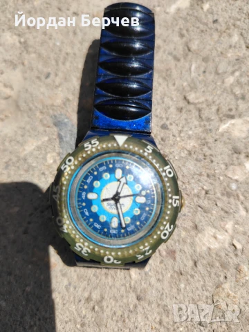 Суоч /SWATCH  SCUBA/, снимка 2 - Водоустойчиви - 51244279