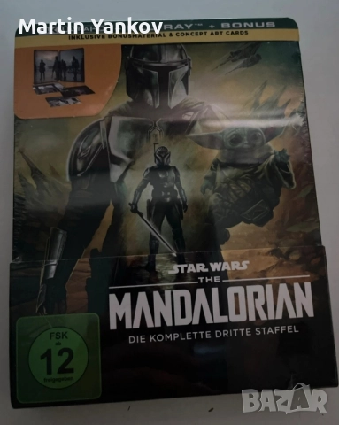 mandalorian s3 season 3 steelbook 4k ultrahd мандалориан стийлбук