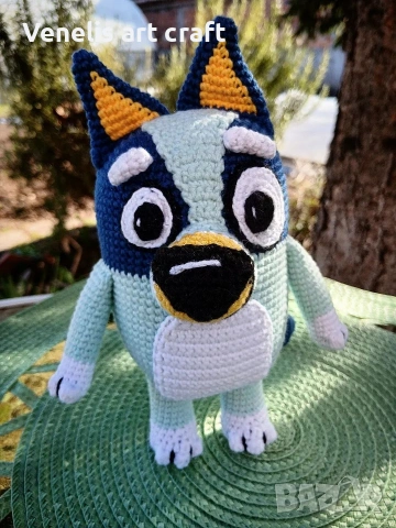 Плетена играчка Блуи / Bluey , снимка 2 - Играчки за стая - 53226266