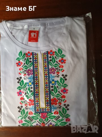 Дамска тениска с шевица