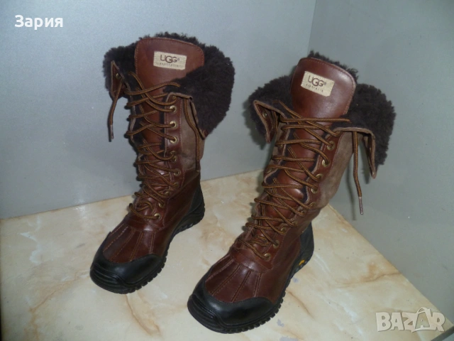 UGG кожени ботуши №37, снимка 2 - Дамски ботуши - 53102305