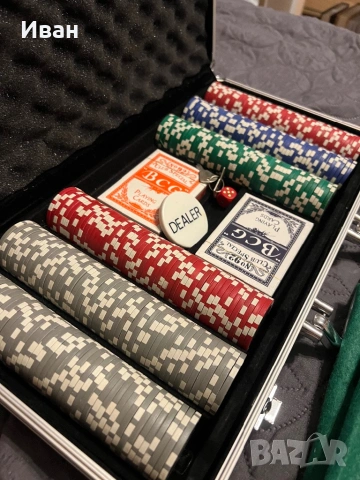 Покер куфар , снимка 2 - Рулетки - 53460438