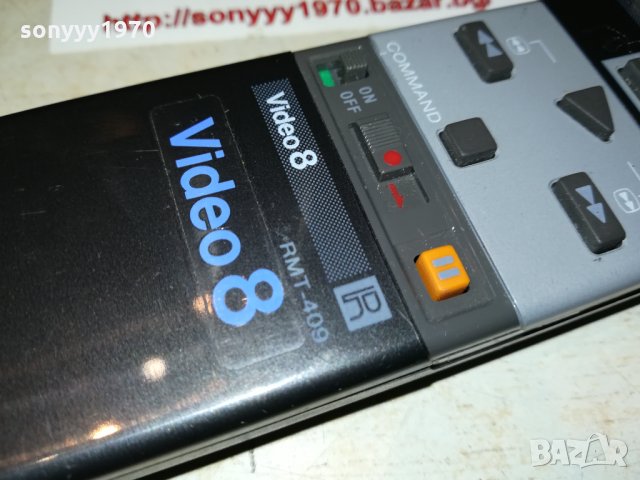 sony rmt-409 VIDEO 8 remote control 1509211058, снимка 5 - Дистанционни - 34139013