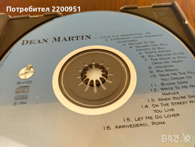 DEAN MARTIN, снимка 5 - CD дискове - 44493043