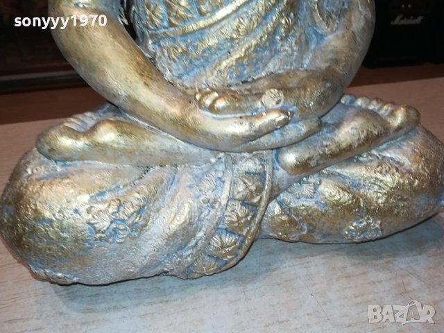 ШИВА 37СМ-GOLD ВНОС GERMANY 2907231932, снимка 7 - Антикварни и старинни предмети - 41698333