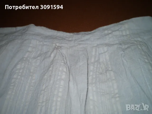 19 век Фолк Арт Женска  Памучна Кенарена Риза, снимка 2 - Други ценни предмети - 48906898