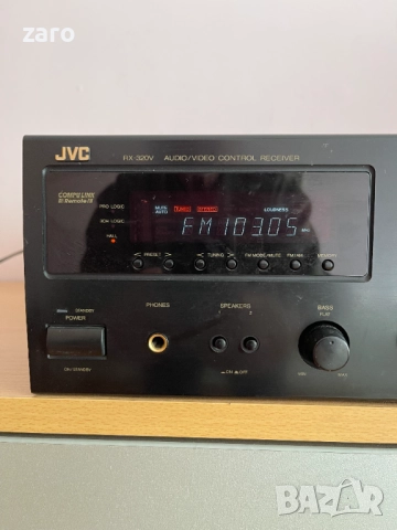 Ресийвър JVC RX-320VBK, снимка 3 - Ресийвъри, усилватели, смесителни пултове - 52898696