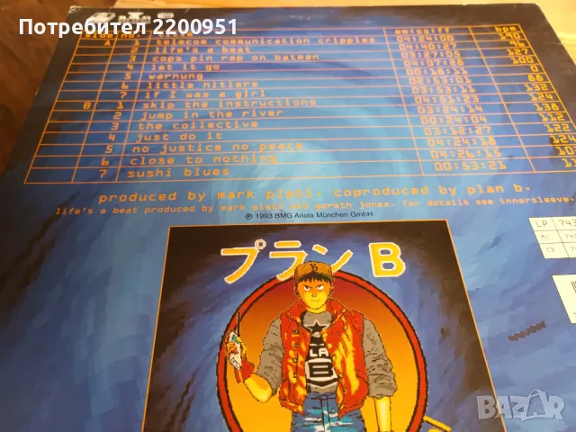 PLAN B, снимка 6 - Грамофонни плочи - 47305283