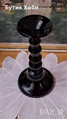 Комплект ваза и свещник, снимка 7 - Антикварни и старинни предмети - 49628803