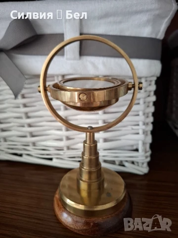 Винтидж компас, снимка 5 - Антикварни и старинни предмети - 51009208