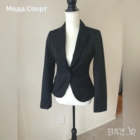 Express Design Studio Blazer Офис Блейзър Работно Вталено Бизнес Сако (S-M), снимка 3 - Сака - 38738815