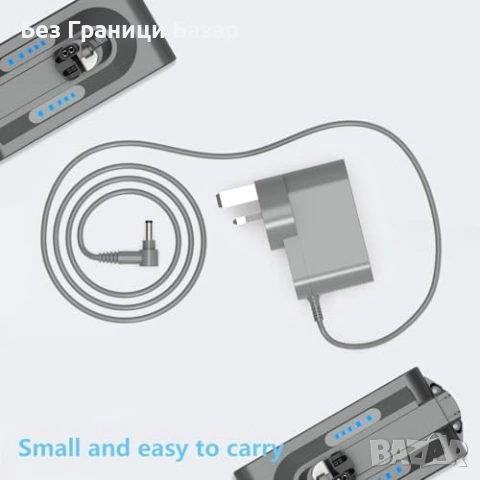 Ново 30.45V 1.1A зарядно за Dyson V10 V11 V12 V15 SV12 SV14 UK контакт, снимка 7 - Друга електроника - 53569653