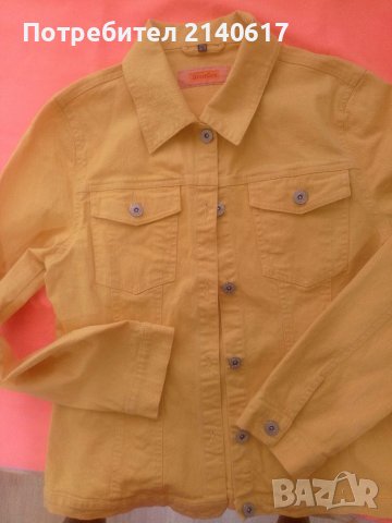 Лятно яке,жълт деним Street One, снимка 5 - Якета - 41079417