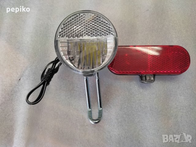 Продавам колела внос от Германия НОВИ фарче и стопче за динамо главина ELEKTRIK, снимка 2 - Аксесоари за велосипеди - 35883755