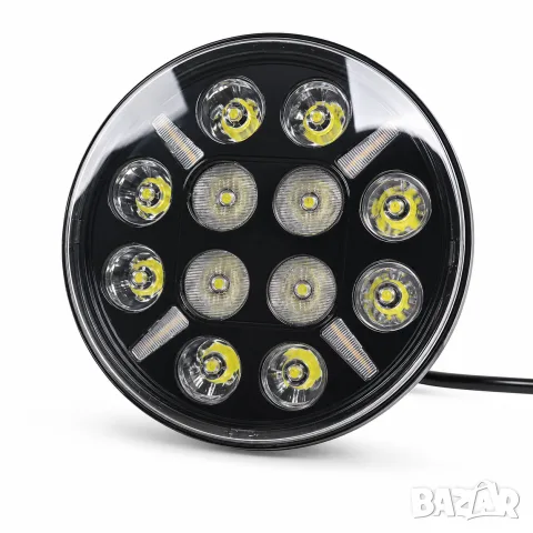 LED халоген 9 инча 12-24V с 10 LED диода