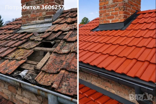 Строителна фирма ремонти строй еоод хидроизолация покриви Рестарвация на къщи апартаменти , снимка 3 - Ремонти на покриви - 53394763