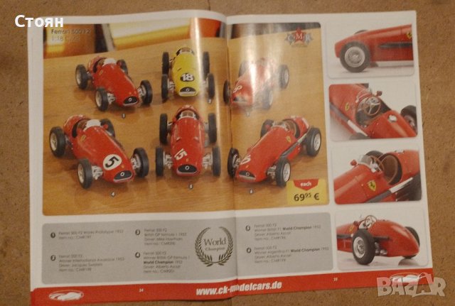 Каталог на мащабни автомодели, снимка 2 - Колекции - 39273675