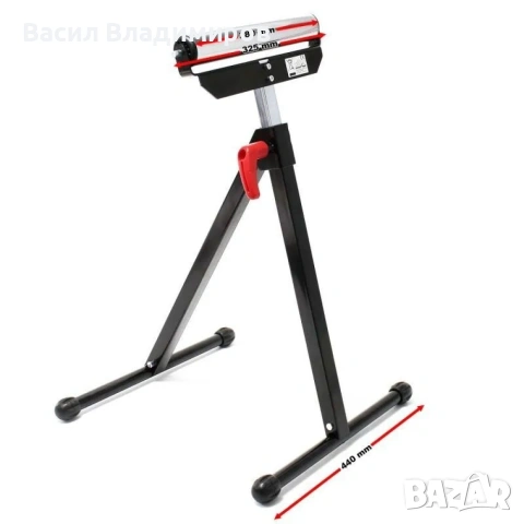 Телескопична стойка HAWEK с ролка, 68-110см, 60 кг, снимка 4 - Други инструменти - 53616893
