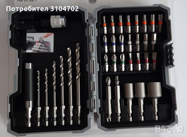 Bosch Metal Pro-mix, комплект свредла и битове 35 части Extra hard 2607017328, снимка 1 - Куфари с инструменти - 34343466