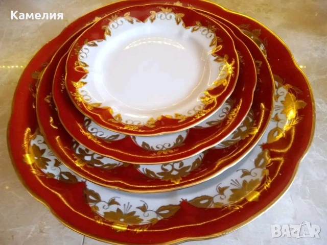 Руски порцелан , снимка 2 - Сервизи - 53686228