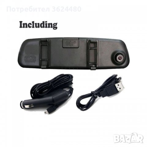 Огледало за автомобил с камера за задно виждане, снимка 7 - Аксесоари и консумативи - 39486838