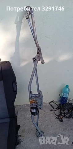 Лостов механизъм за чистачки с моторче  за Опел Зафира фейслифт 2004г 2.0 дизел 101к.с, снимка 4 - Части - 50507951