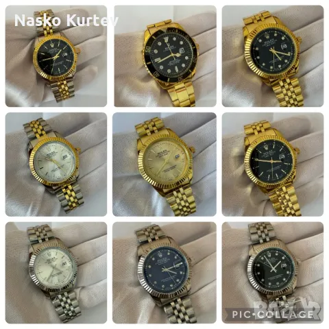 Часовници Rolex различни модели, снимка 8 - Мъжки - 50089669