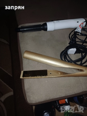 маша и преса+сешоар за къдрици, снимка 4 - Аксесоари за коса - 52906386