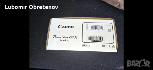 Canon PowerShot G7 X Mark III Silver, снимка 4 - Фотоапарати - 53563960