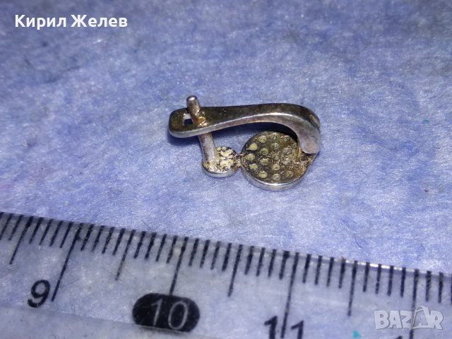 СКЪПОЦЕННА с ИСКРЯЩИ ЦИРКОНИ СРЕБЪРНА БЕЛ ЕПОК ОБЕЦА СРЕБРО 925 с АНГЛИЙСКО ЗАКОПЧАВАНЕ 38236, снимка 7 - Обеци - 40933161