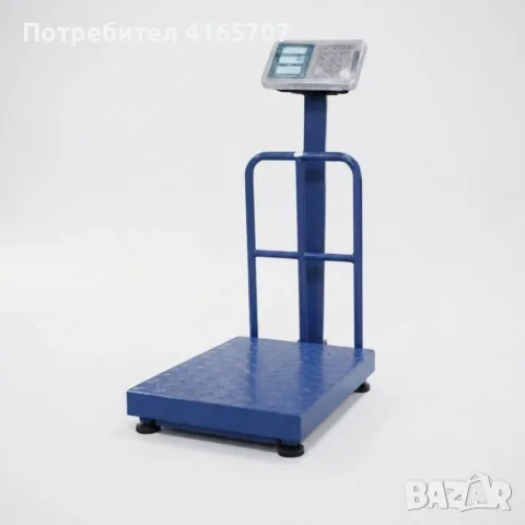 Платформена електронна везна ACS 300/350 кг 40×50, снимка 4 - Везни - 55729279