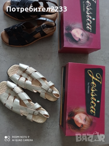 Оригинални дамски сандали - JESSICA Size- 38 - директен внос от Англия / Нови!, снимка 2 - Сандали - 36035854