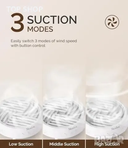 Нов Тих уред за събиране на прах за нокти – салон и домашна употреба, снимка 4 - Продукти за маникюр - 50016112