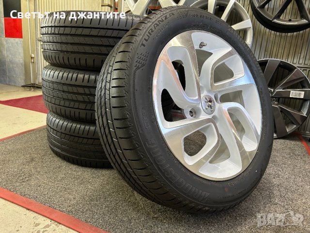 Джанти с Гуми 16 Цола 4х108 Пежо Peugeot 207 208 / 195/55/16 / Нови, снимка 4 - Гуми и джанти - 41770236