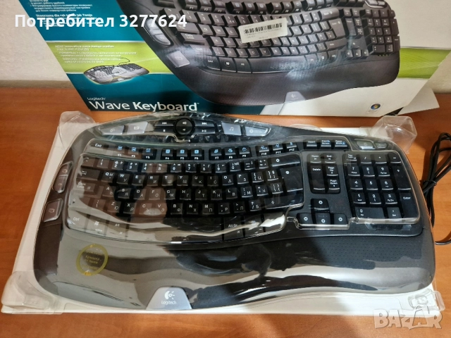 клавиатура Logitech ЧИСТО НОВА!, снимка 3 - Клавиатури и мишки - 51941494
