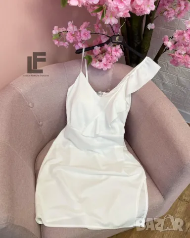 Рокля LFS Barbie White  , снимка 5 - Рокли - 50435254