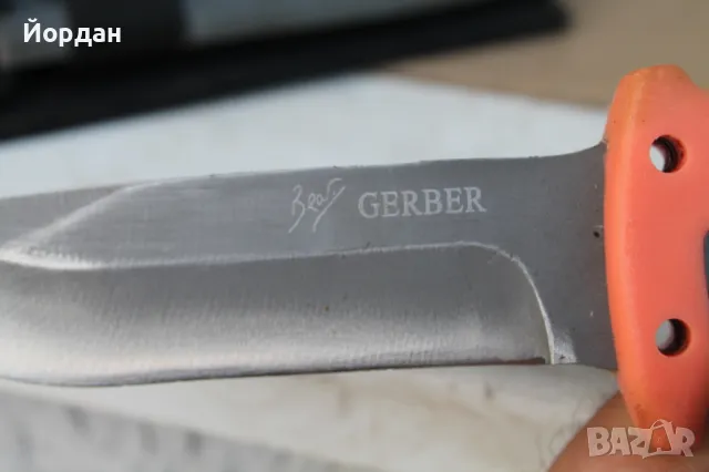 Нож за оцеляване с огниво ''GERBER'' на Bear Grylls, снимка 16 - Ножове - 47270408