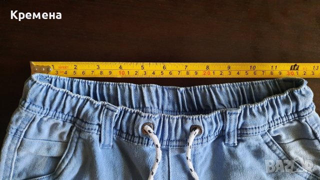 къси дънкови панталонки за момче, ръст 152см, 11/12г, снимка 2 - Детски къси панталони - 41657875