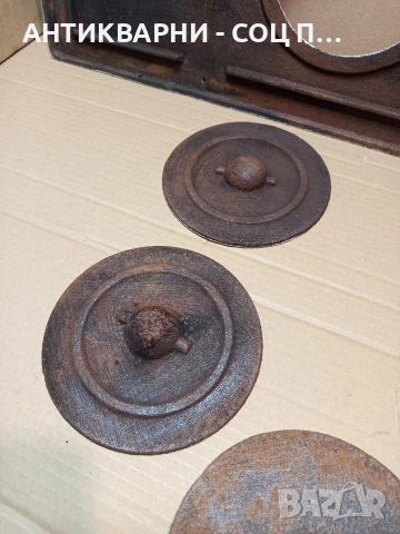 Стара Чугунена Плоча За Стара Печка Барбекю Барбекюта Огнища. НОМЕР 456., снимка 9 - Антикварни и старинни предмети - 53659508