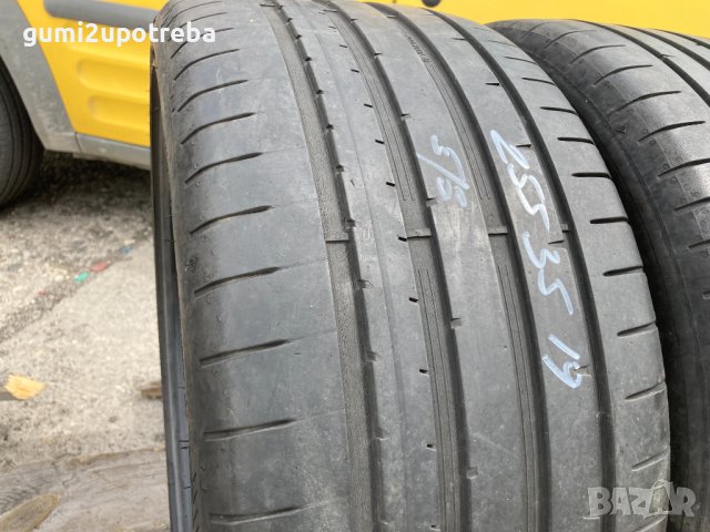 255/35/19 Дънлоп Спорт Макс 2018г 4,5+мм, снимка 3 - Гуми и джанти - 40712597