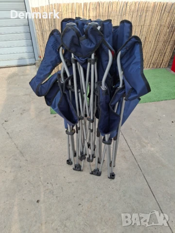 Комплект от 2 сгъваеми къмпинг стола + маса , снимка 5 - Къмпинг мебели - 50594959