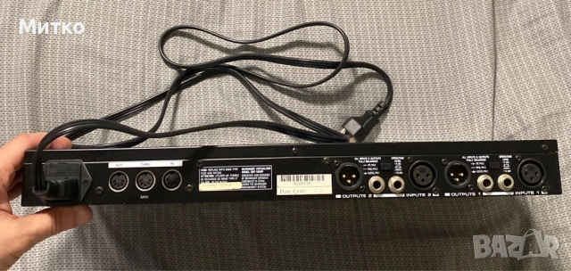 Behringer DSP 1000P Virtualizer Pro мултиефектен процесор, снимка 2 - Ресийвъри, усилватели, смесителни пултове - 52920101