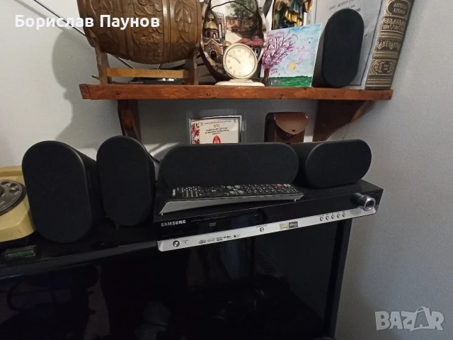 Домашно кино DVD SAMSUNG- ps wx20, снимка 4 - Плейъри, домашно кино, прожектори - 51081788
