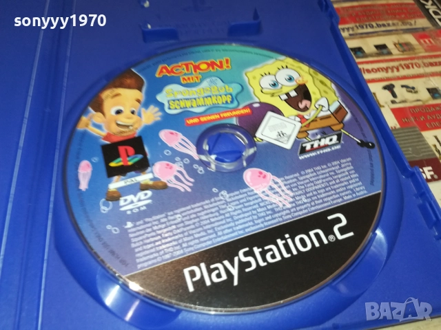 SONY PS2 GAME-SPONGEBOB 2711250853, снимка 2 - Игри за PlayStation - 52556914