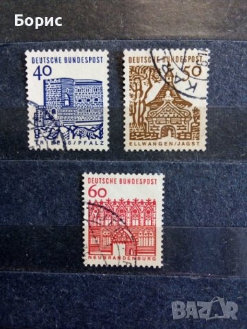 Германия - ФРГ - 1964-65 год., снимка 3 - Филателия - 40040857