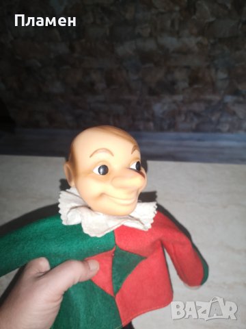 Steiff клоун, кукла за театър 70's, снимка 6 - Колекции - 42573023