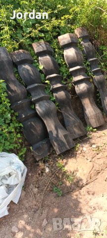 Махагонови Балюстри. Ръчна изработка 